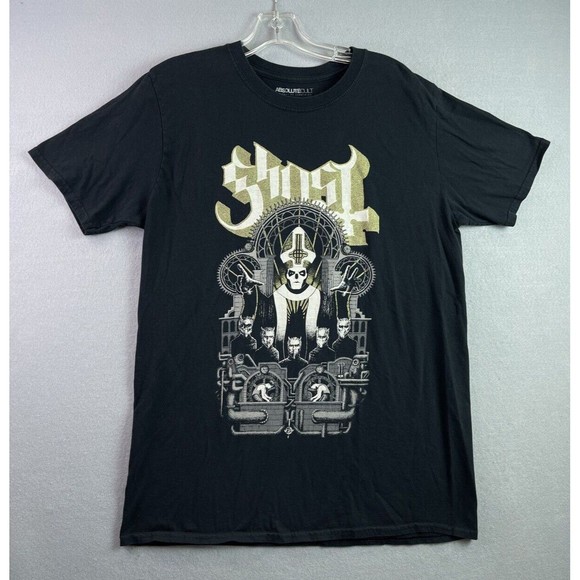 ABSOLUTE CULT Other - Ghost Band Papa Skull T-Shirt Men's Large Black Rock Absolute Cult England